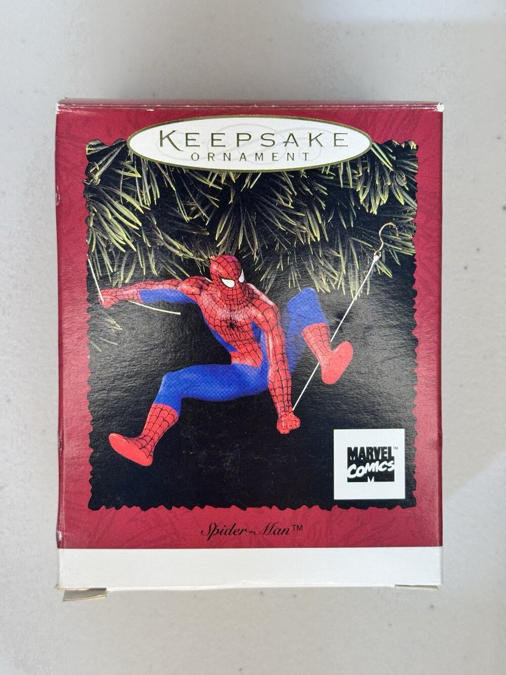 Hallmark Keepsake Christmas Ornament "Spider-Man" Marvel Comics Superhero 1996